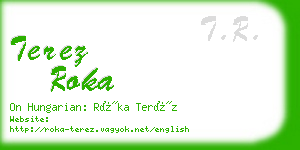 terez roka business card